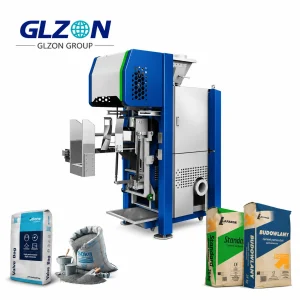 Automatic ultrasonic powder packaging machine for cement sand mortar and industrial powders