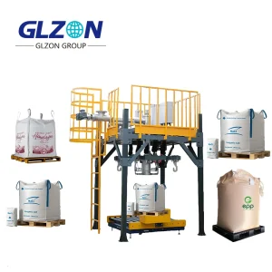 Supersack filler bulk bag filling machine for food chemical and mineral powder