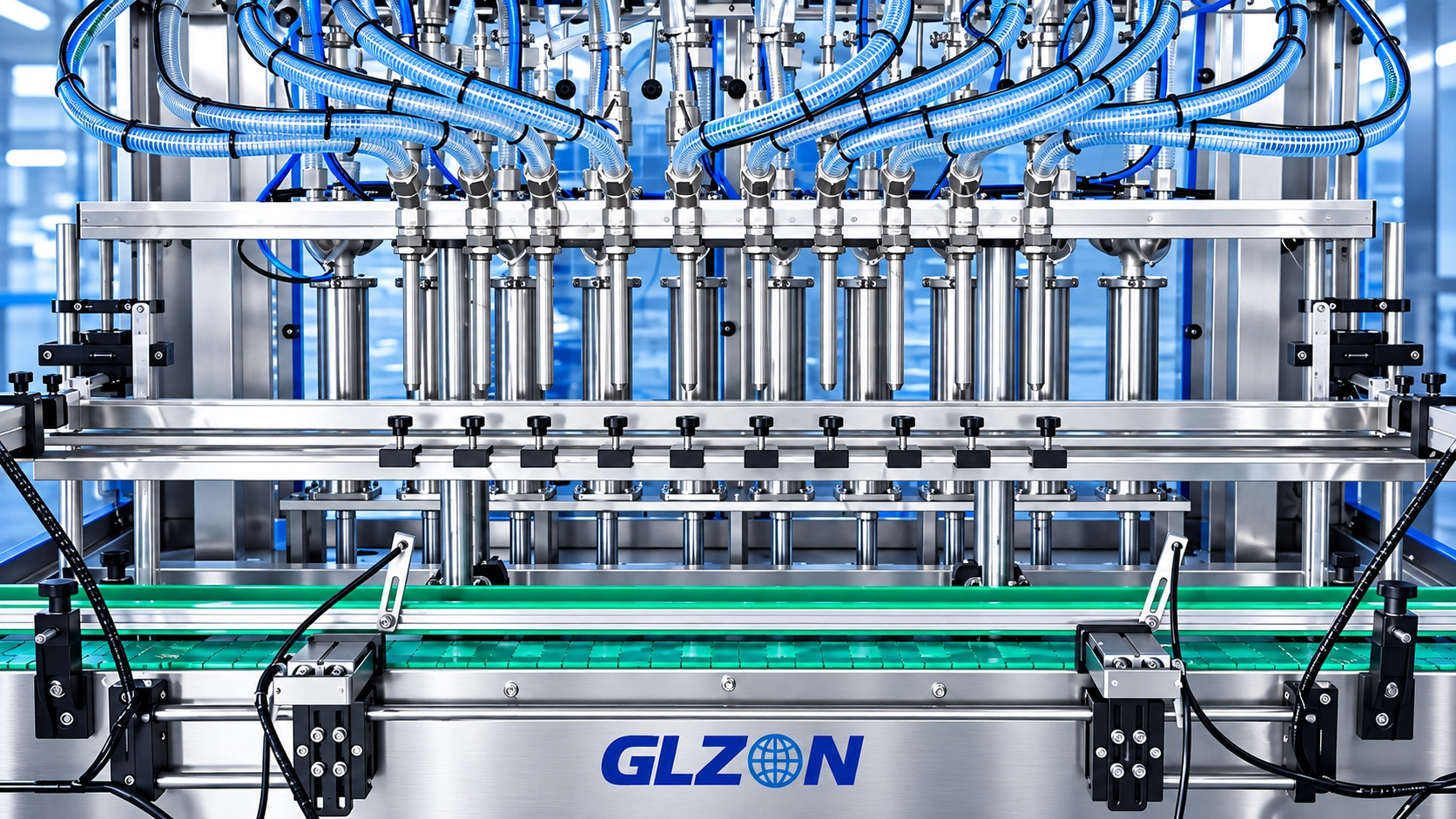 Automatic 5L edible oil filling line with flowmeter filling system