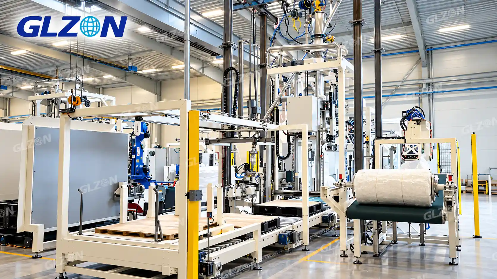Big bag filling machine for powder and granule packaging into industrial FIBC bulk bags